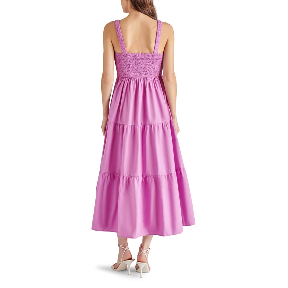 Steve Madden Pink "Eliora" Tiered Dress